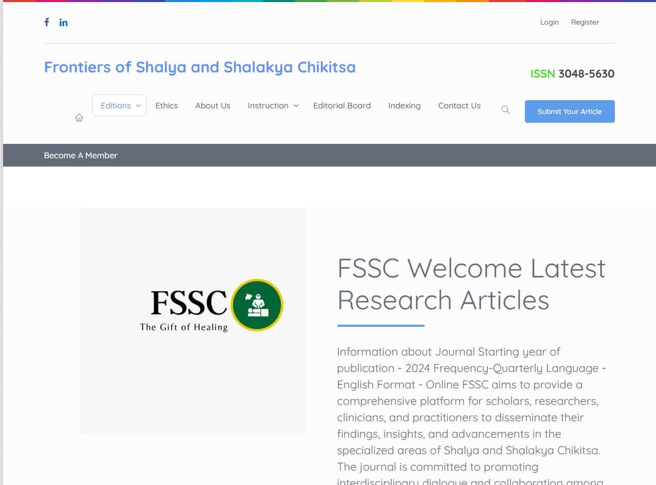 FSSC homepage preview